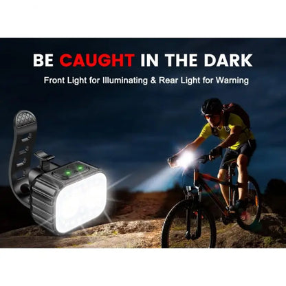 Bike Lights for Night Riding, USB Rechargeable Bike Lights Front and Back, Waterproof IP65 Bicycle Light