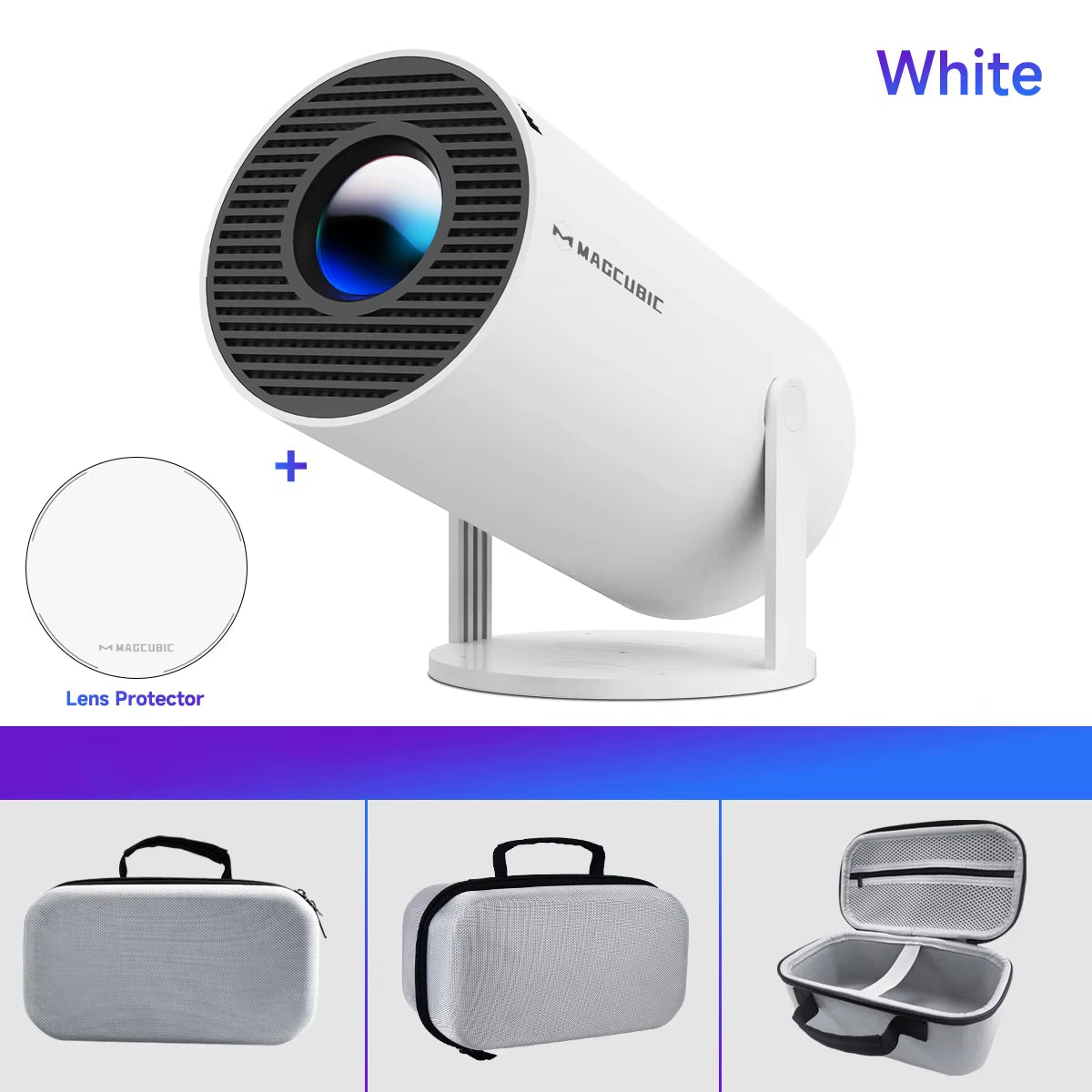 Projector HY300 Pro 4K Android 11 Dual Wifi6 260ANSI Allwinner H713 BT5.0 1080P 1280*720P Home Cinema Outdoor Projetor