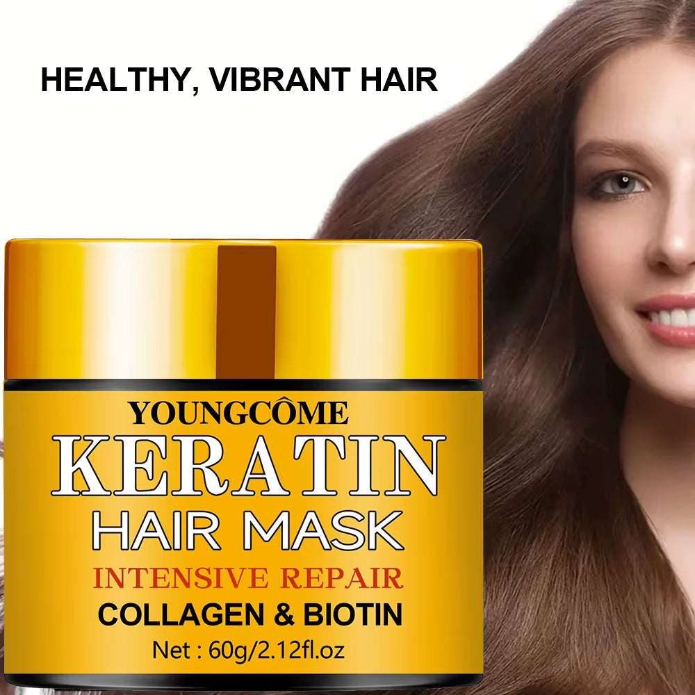 Hair Repairs Hair Mask Essential Oil Nourishing for Dry Damaged Biotin Collagen Keratin Treatment Hairs Conditioner Hair